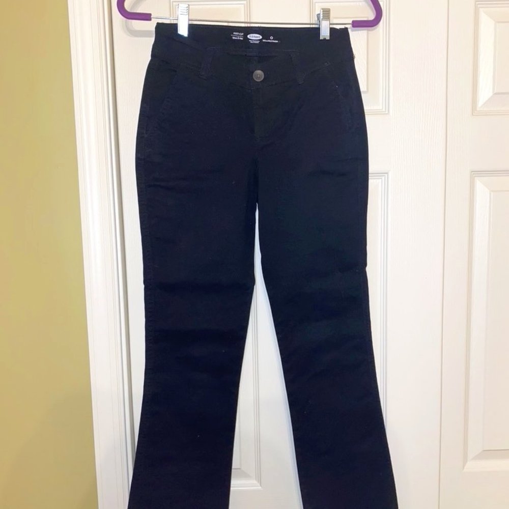 Size 0 Old Navy Boot Cut Navy Blue pants